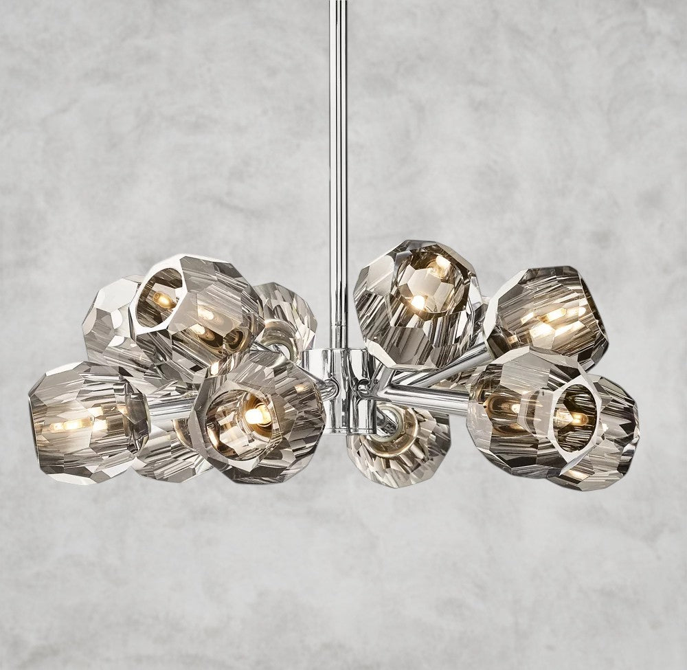 Boule De Cristal Round Chandelier 24", 36", 48", 60", 72"
